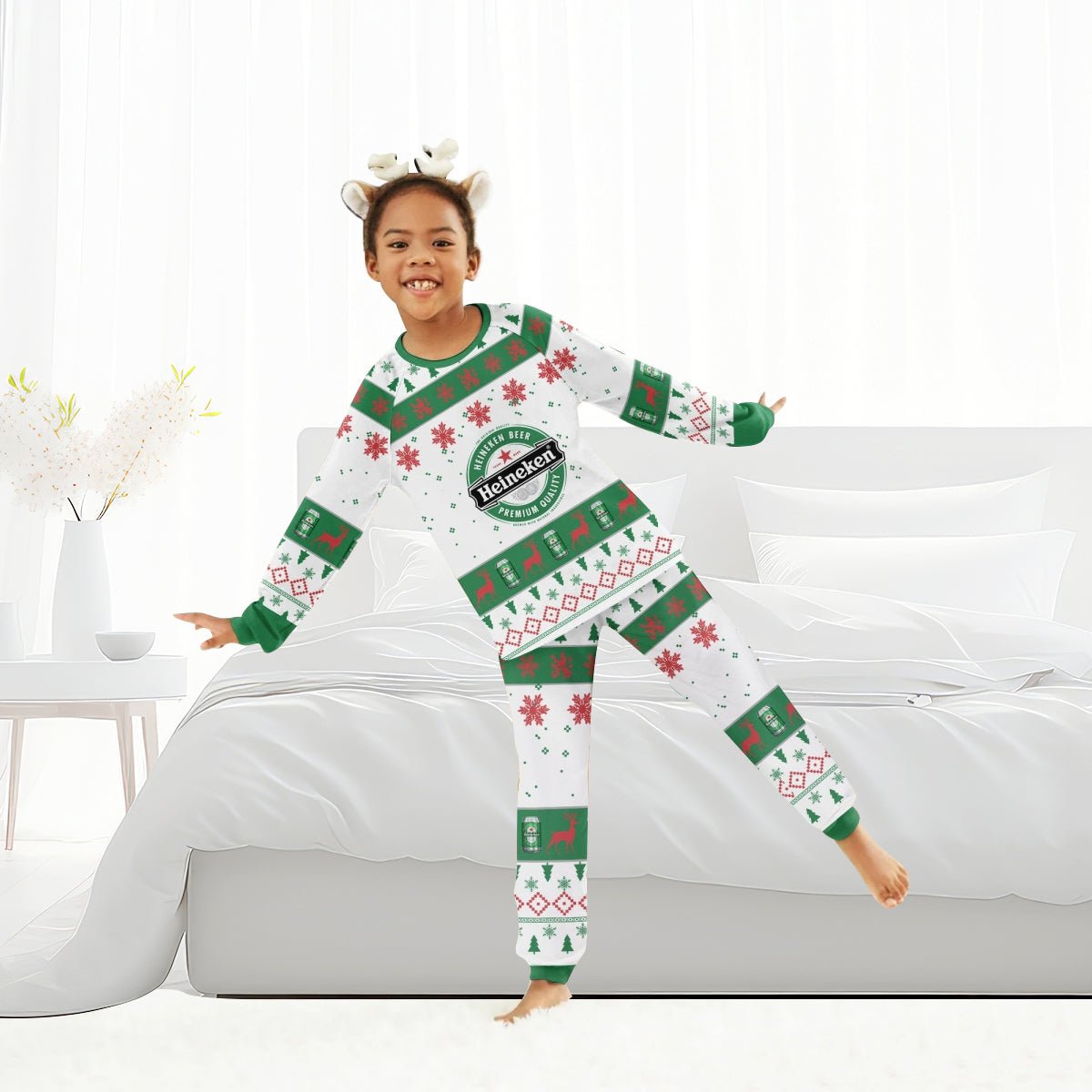 Heneiken Christmas Holiday Family Pajamas Set - Flexiquor.com
