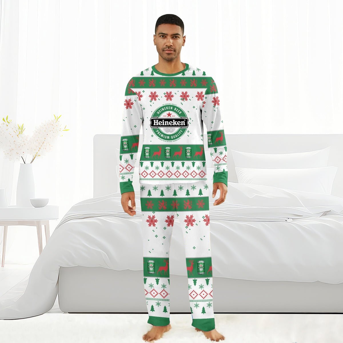 Heneiken Christmas Holiday Family Pajamas Set - Flexiquor.com