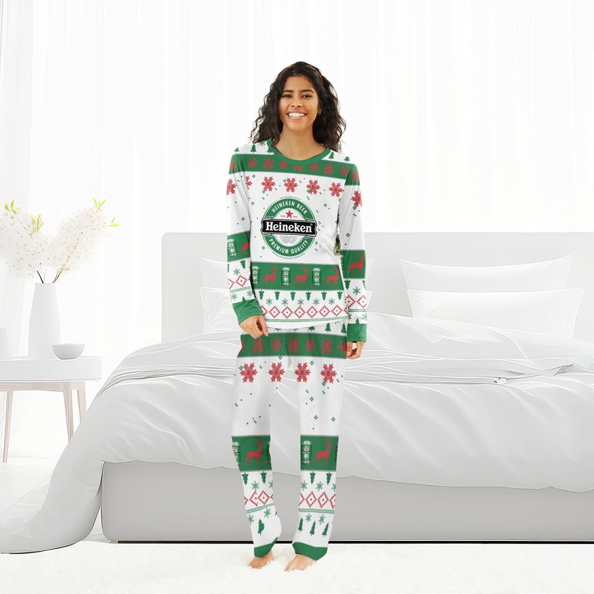 Heneiken Christmas Holiday Family Pajamas Set - Flexiquor.com