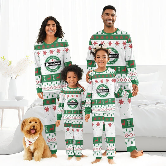 Heneiken Christmas Holiday Family Pajamas Set - Flexiquor.com