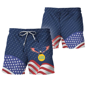 High Noon American Eagle Swim Trunks - Flexiquor.com