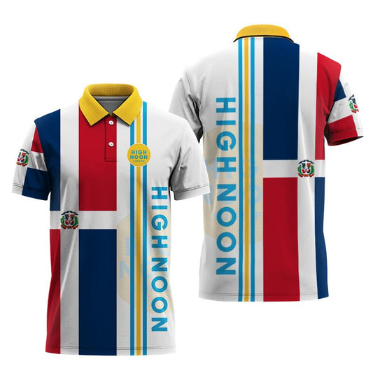 High Noon Island Nation Polo Shirt - Flexiquor.com