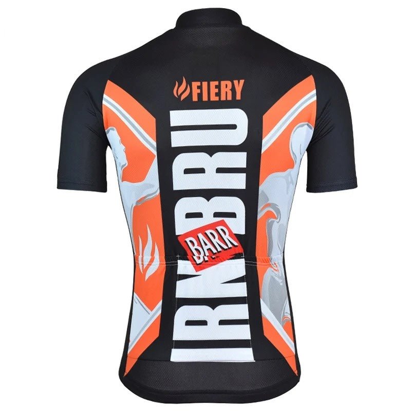 Irn Bru Fiery Barr Men's Cycling Jersey - Flexiquor.com