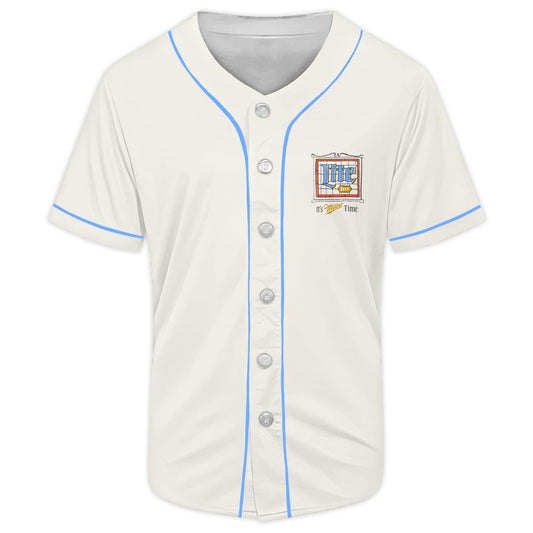 It's Miller Time Baseball Jersey - Flexiquor.com