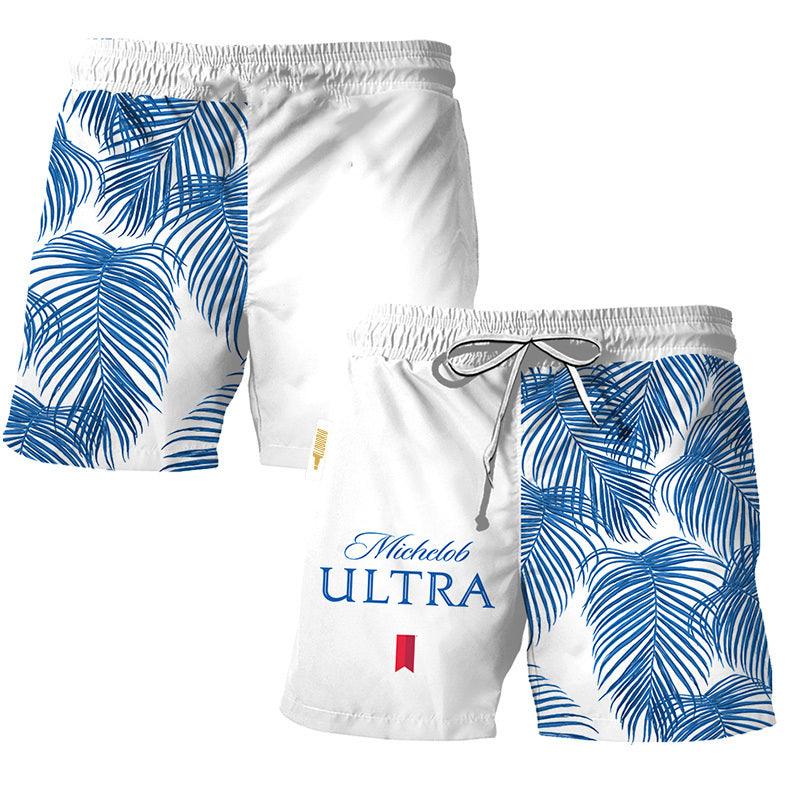 Michelob Ultra Fern Swim Trunks