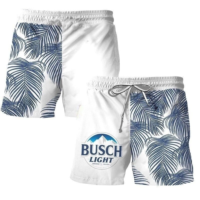 Busch Light Fern Swim Trunks - Flexiquor.com