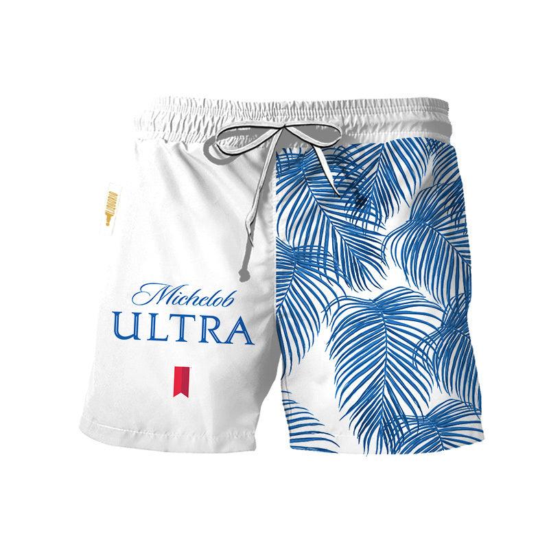 Michelob Ultra Fern Swim Trunks