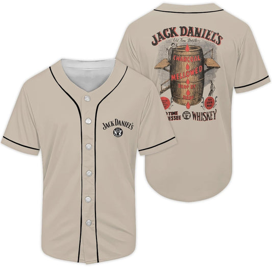 Jack Daniel's Old Time Tennessee Baseball Jersey - Flexiquor.com