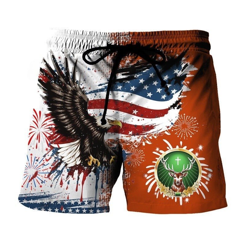 Jagermeister Eagle of Freedom Swim Trunks - Flexiquor.com