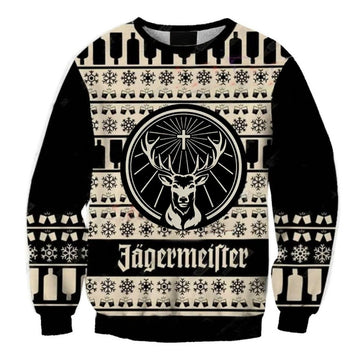 Jagermeister Holiday Ugly Sweater - Flexiquor.com