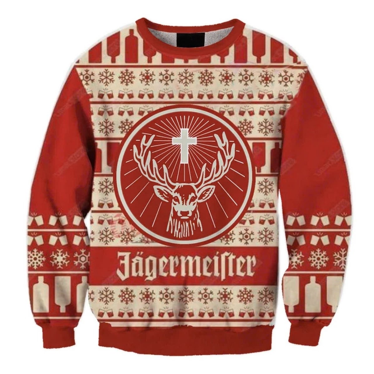 Jagermeister Holiday Ugly Sweater - Flexiquor.com