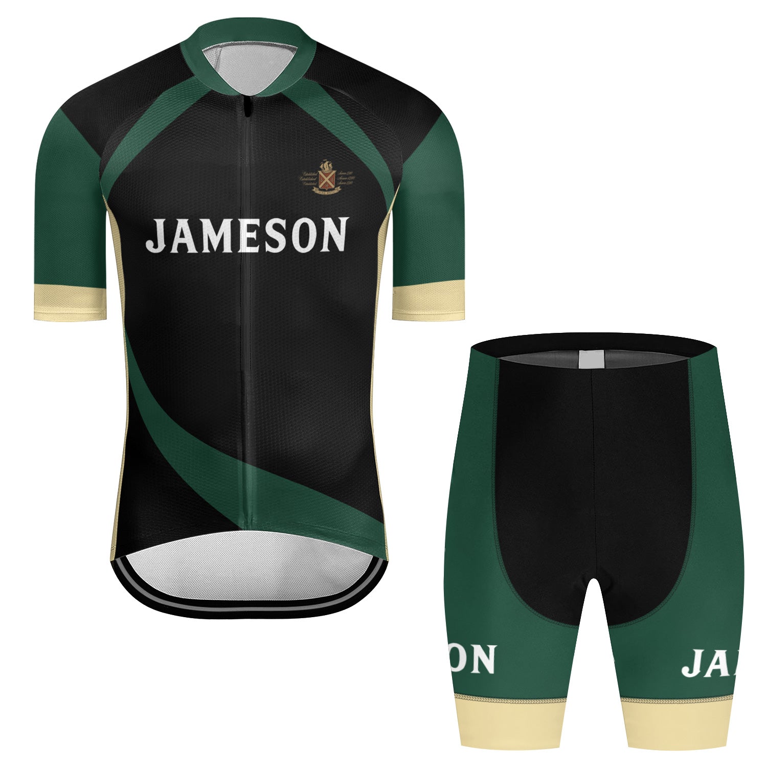 Jameson 1780 Men's Cycling Jersey Set - Flexiquor.com