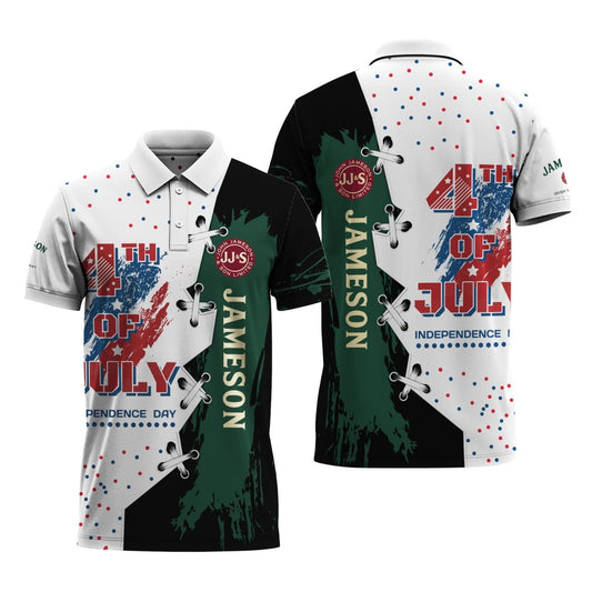 Jameson Celebrates The 4th Of July Polo Shirt - Flexiquor.com