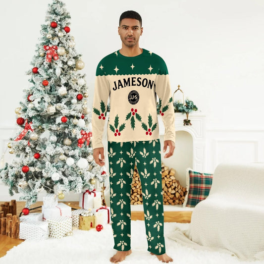 Jameson Christmas Cherry Family Pajamas Set - Flexiquor.com