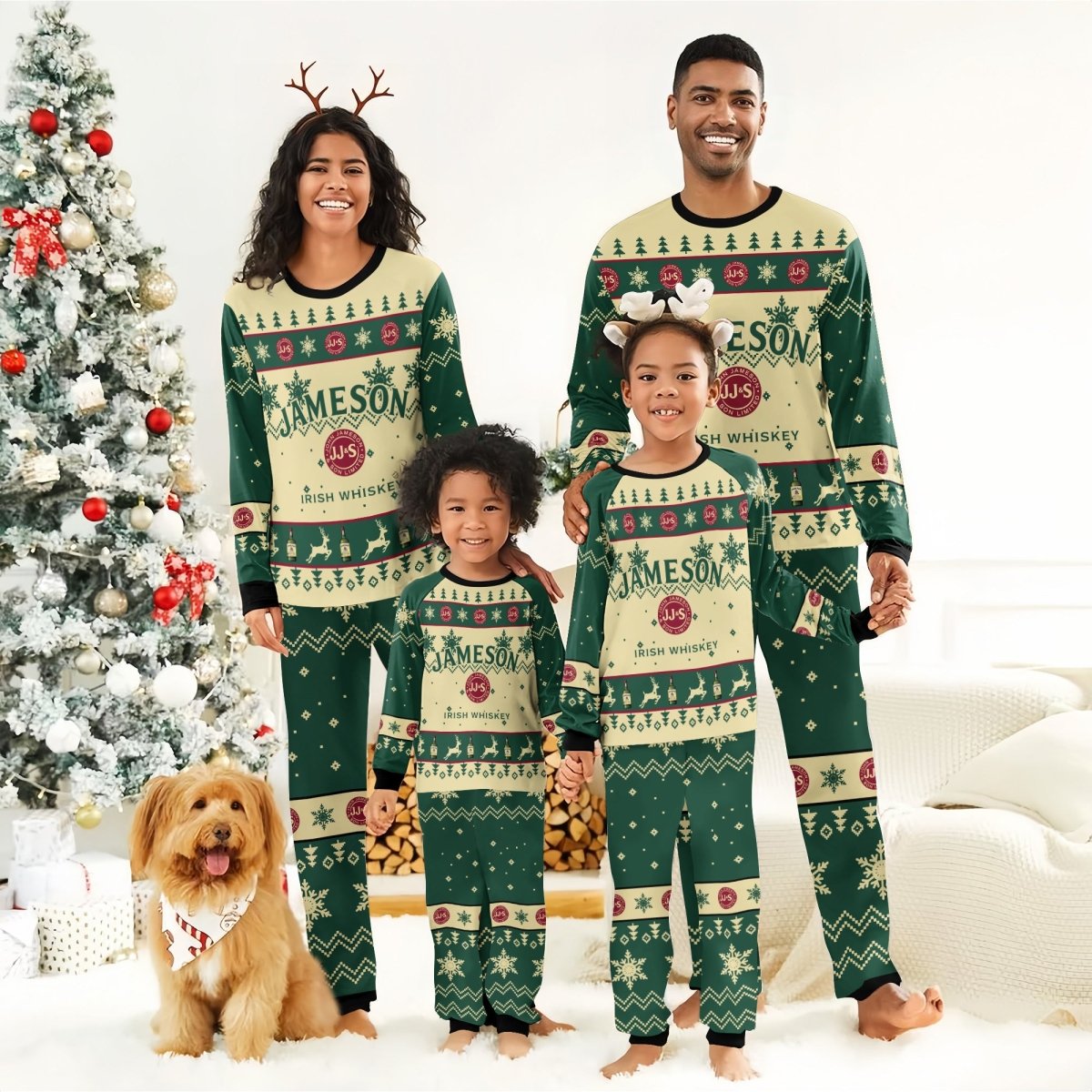 Jameson Christmas Family Pajamas Set - Flexiquor.com