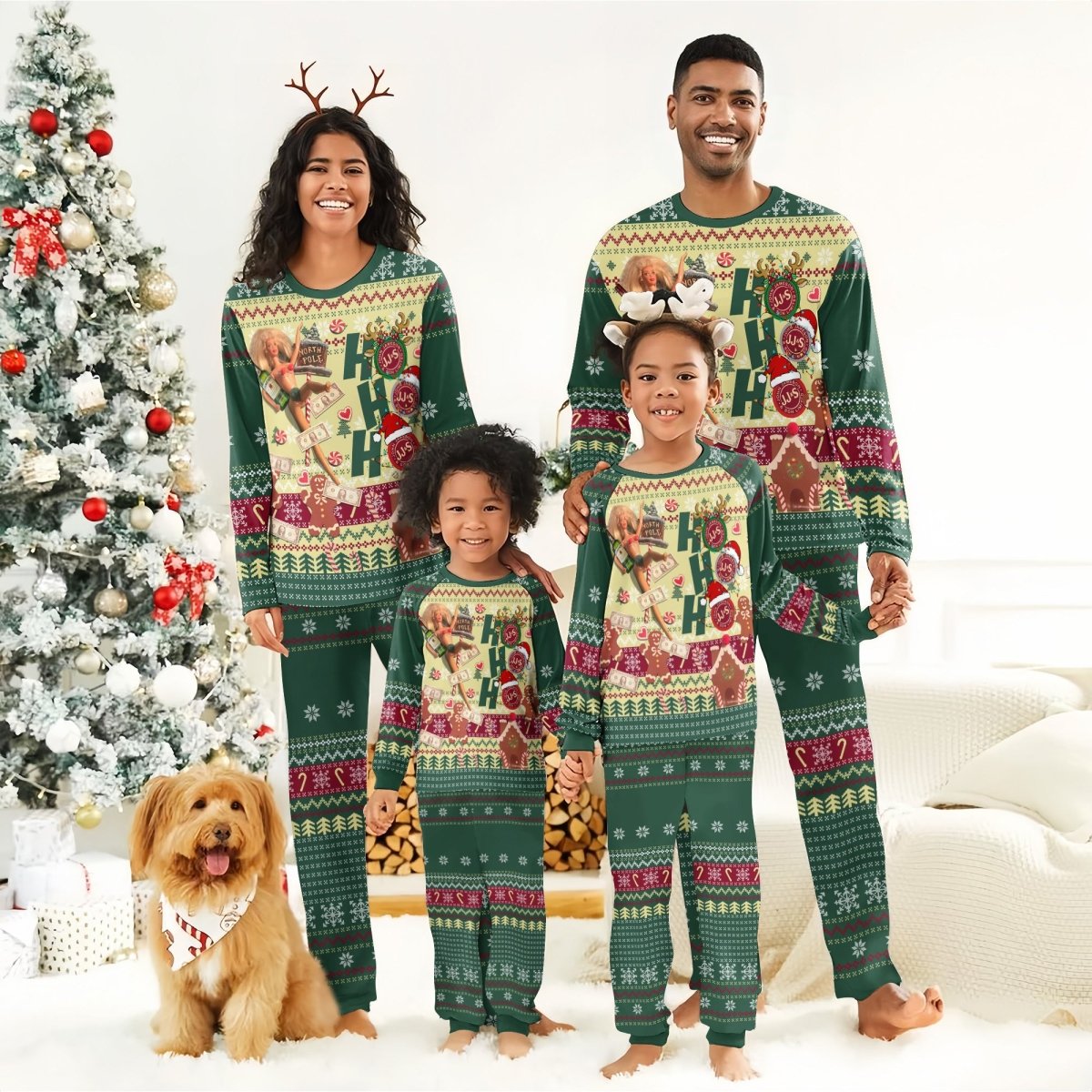 Jameson HoHoHo Family Pajamas Set - Flexiquor.com