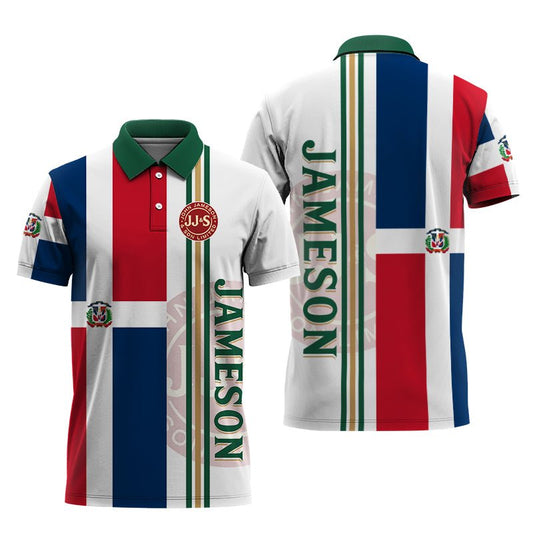 Jameson Island Nation Polo Shirt - Flexiquor.com