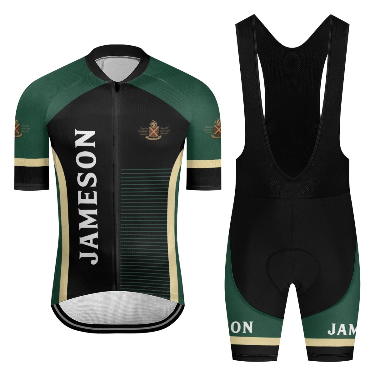 Jameson Made To Chill Men's Cycling Jersey Set - Flexiquor.com