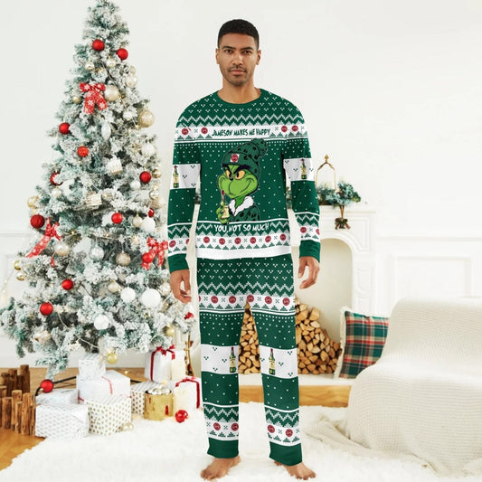 Jameson Make Grinch Happy Family Pajamas Set - Flexiquor.com