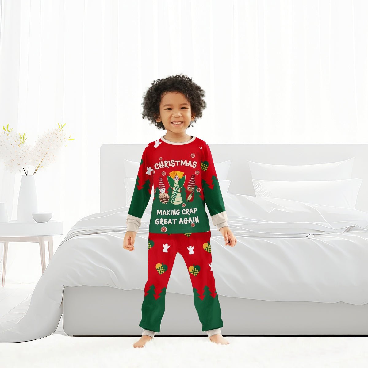 Jameson Making Christmas Great Again Family Pajamas Set - Flexiquor.com
