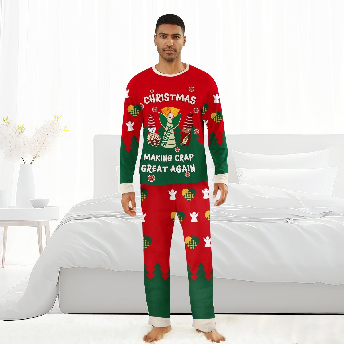 Jameson Making Christmas Great Again Family Pajamas Set - Flexiquor.com