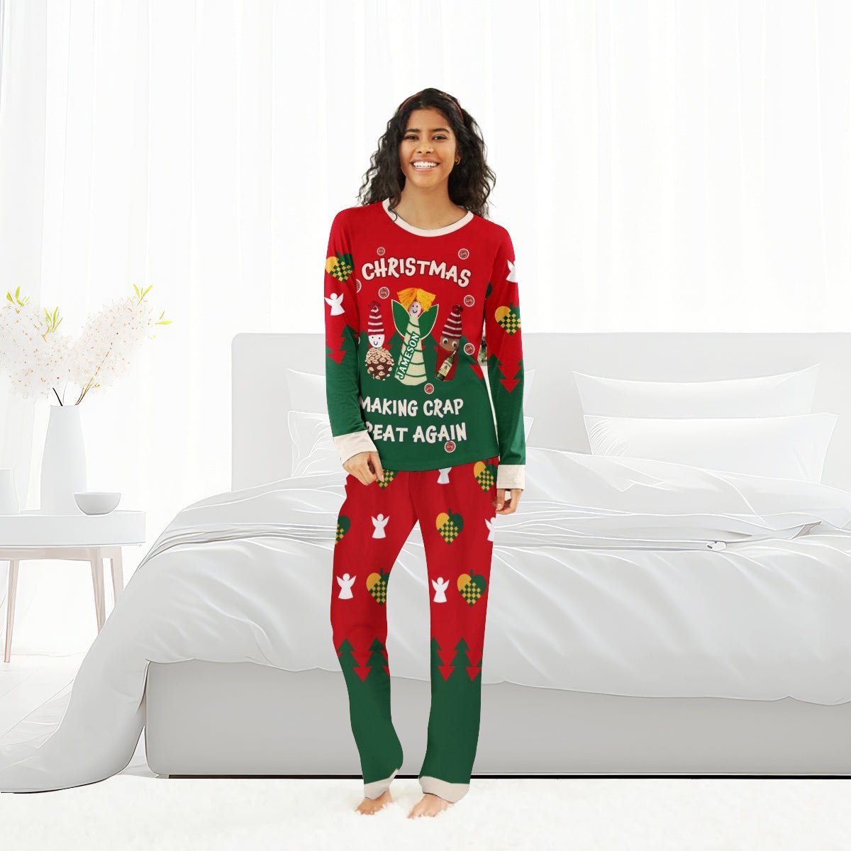 Jameson Making Christmas Great Again Family Pajamas Set - Flexiquor.com