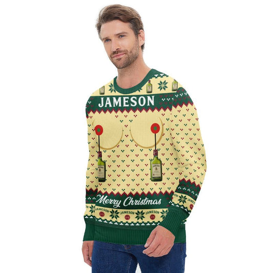 Jameson Merry Christmas Ugly Sweater - Flexiquor.com