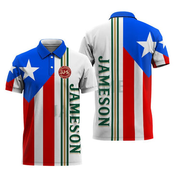 Jameson Puerto Rican Polo Shirt - Flexiquor.com