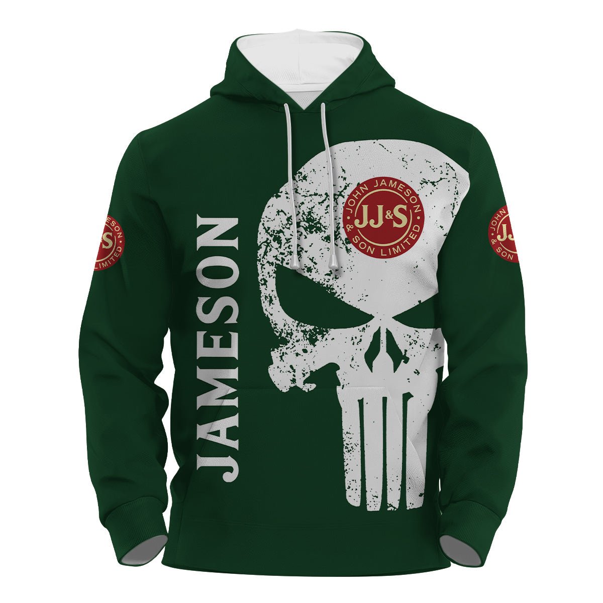 Jameson Skull Hoodie & Zip Hoodie - Flexiquor.com