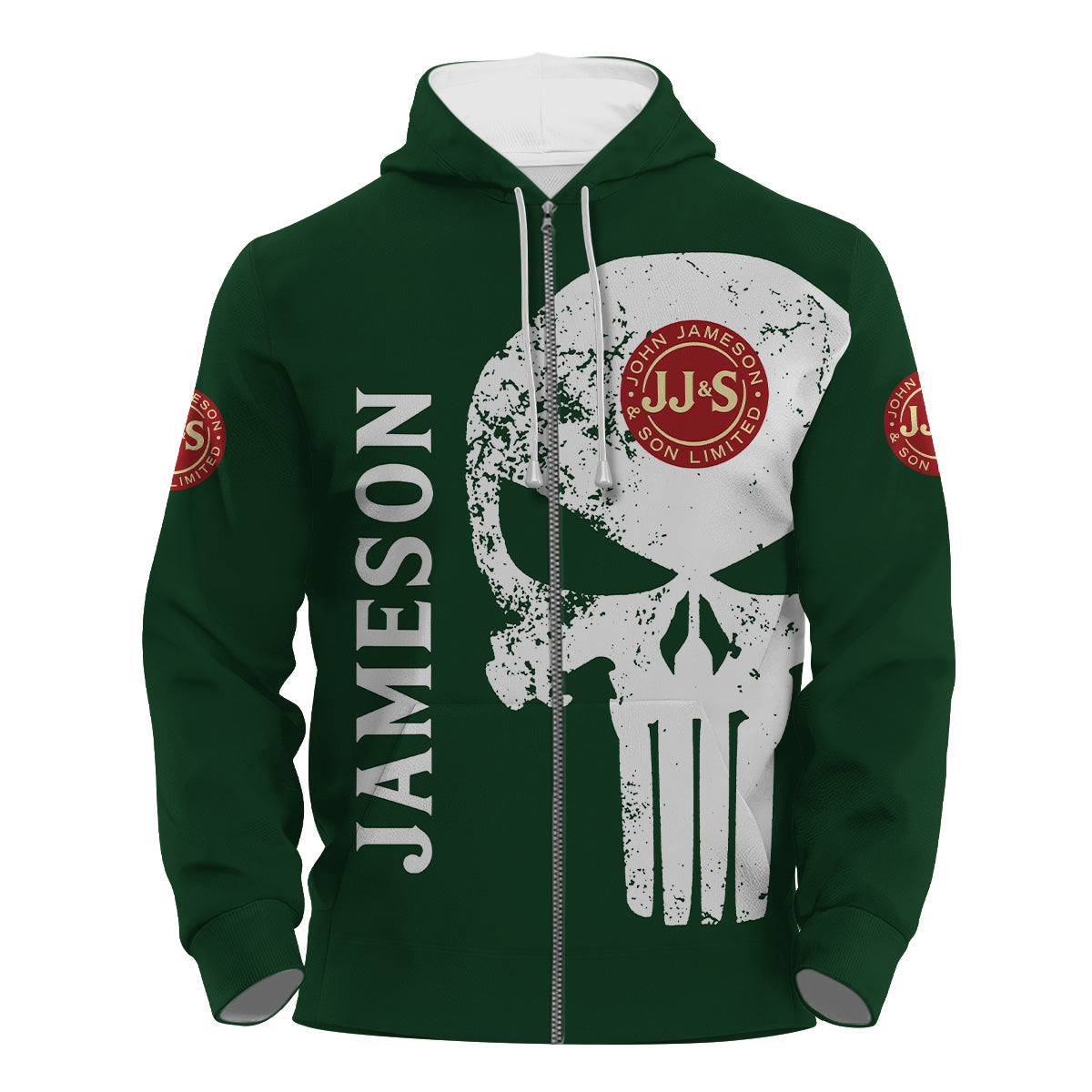 Jameson Skull Hoodie & Zip Hoodie