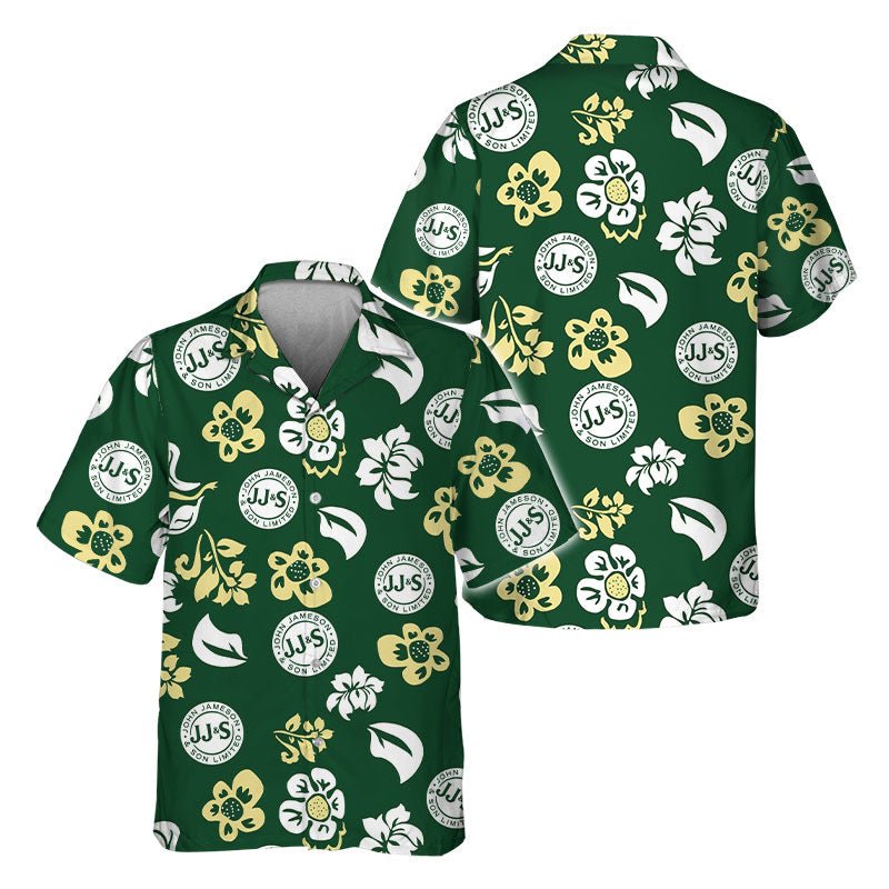 Jameson Tropical Garden Hawaiian Shirt - Flexiquor.com