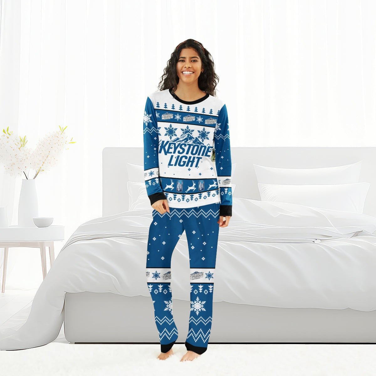 Keystone Light Christmas Family Pajamas Set - Flexiquor.com