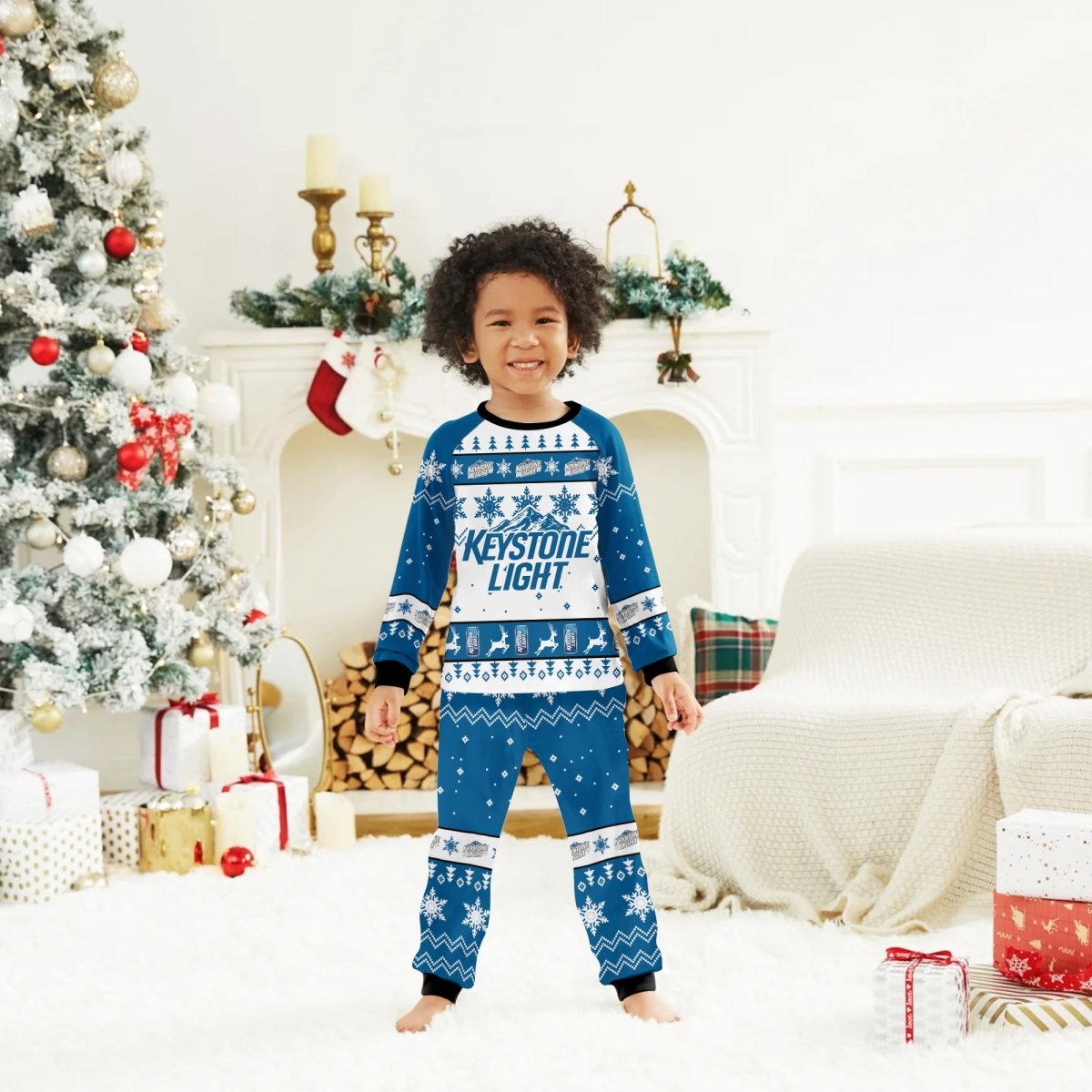 Keystone Light Christmas Family Pajamas Set - Flexiquor.com