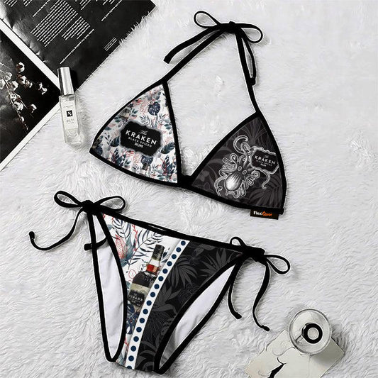 Kraken Rum Triangle Beach Bikini - Flexiquor.com