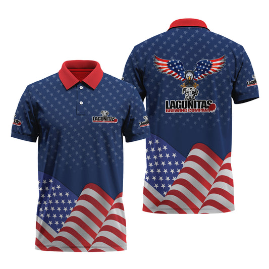 Lagunitas American Eagle Polo Shirt