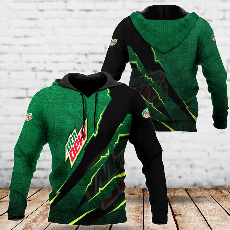 Mountain Dew Monster Style Hoodie & Zip Hoodie