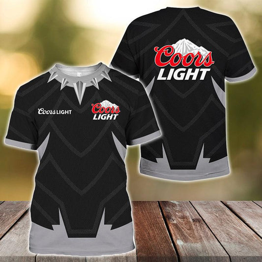 Coors Light Black Panther Armor T-Shirt