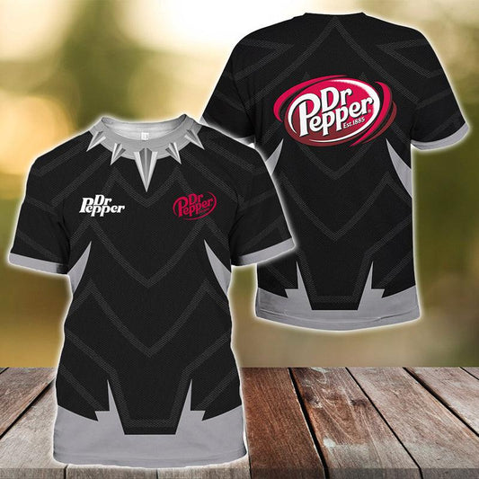 Dr Pepper Black Panther Armor T-Shirt