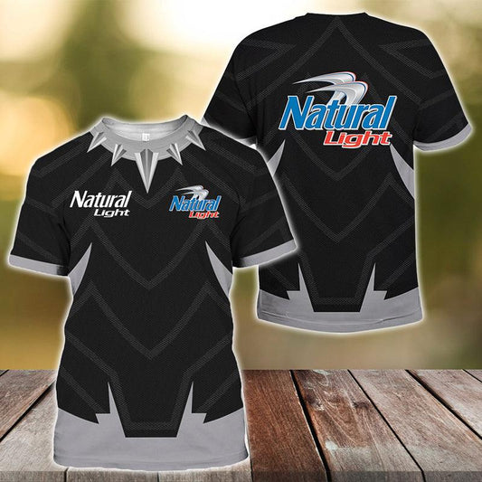 Natural Light Black Panther Armor T-Shirt