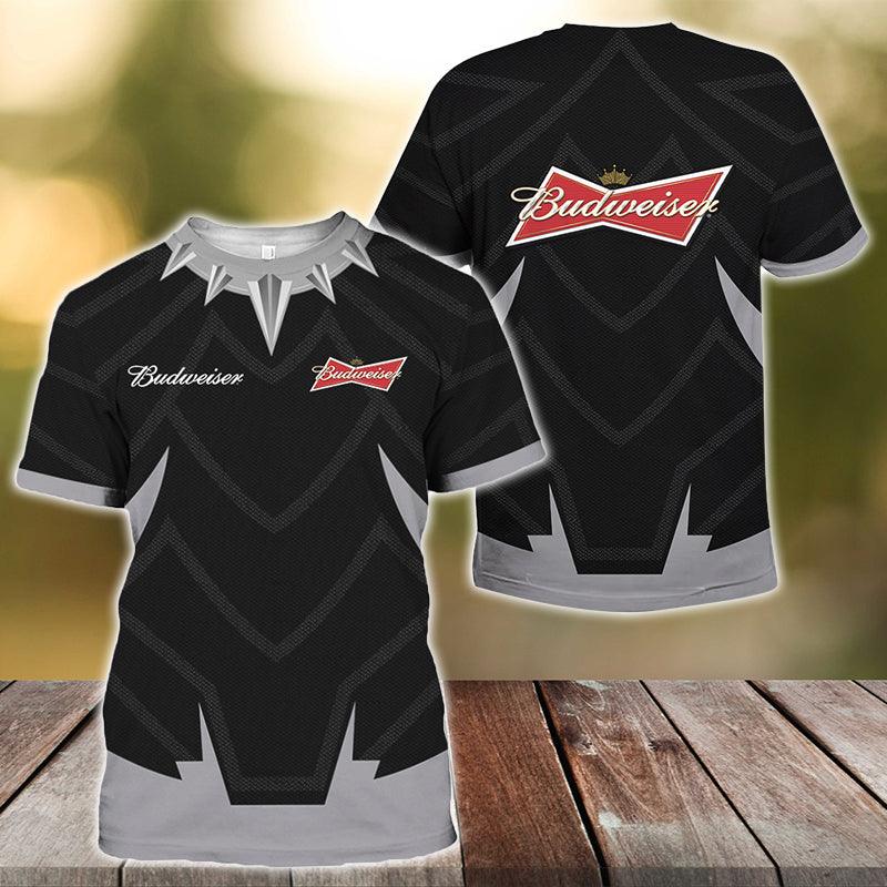 Budweiser Black Panther Armor T-Shirt