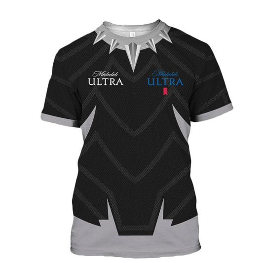 Michelob Ultra Black Panther Armor T-Shirt