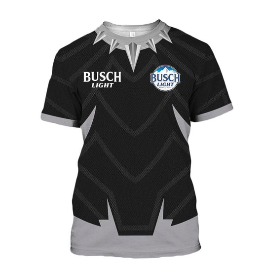 Busch Light Black Panther Armor T-Shirt