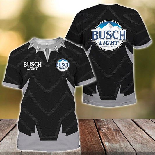 Busch Light Black Panther Armor T-Shirt