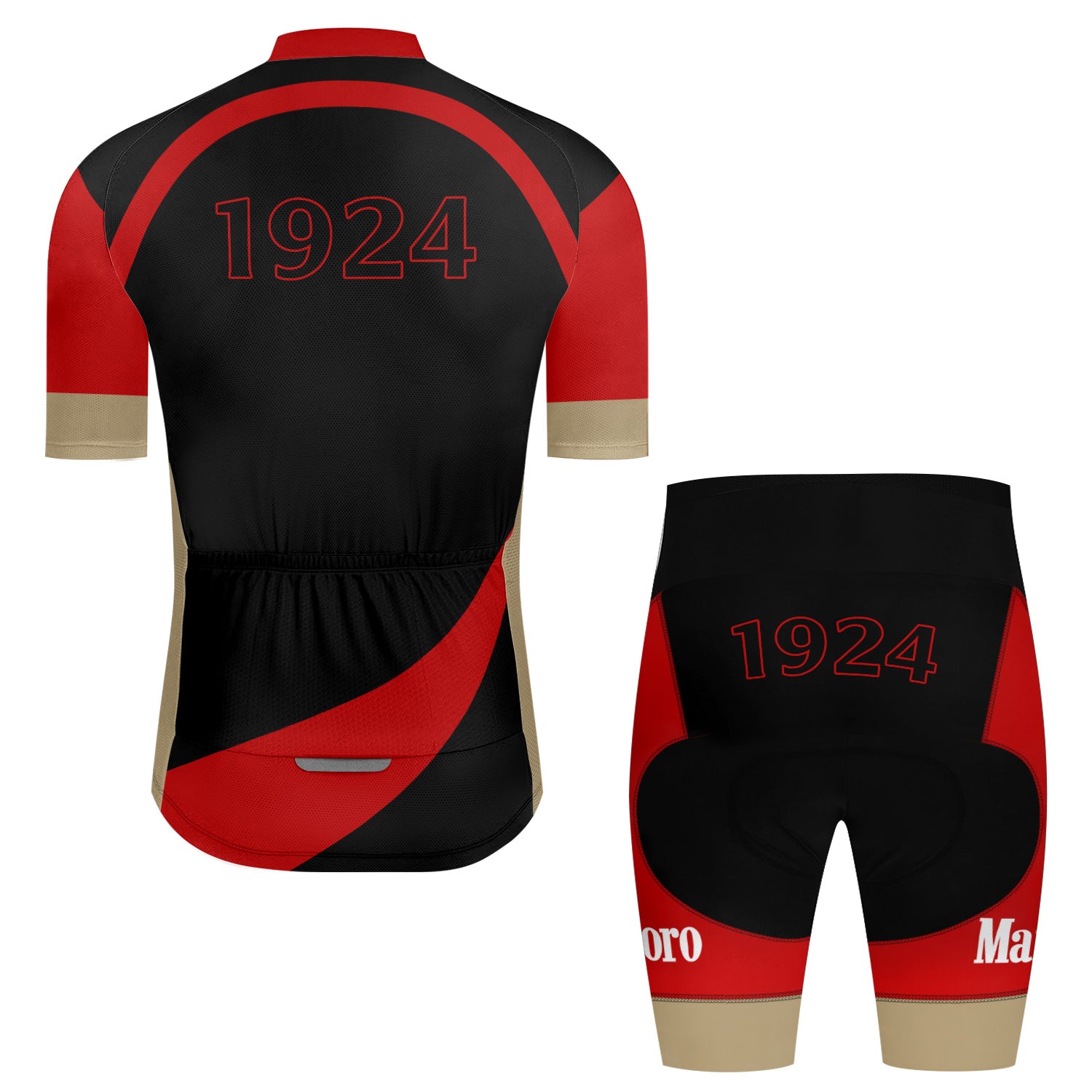 Marlboro 1924 Men's Cycling Jersey Set - Flexiquor.com