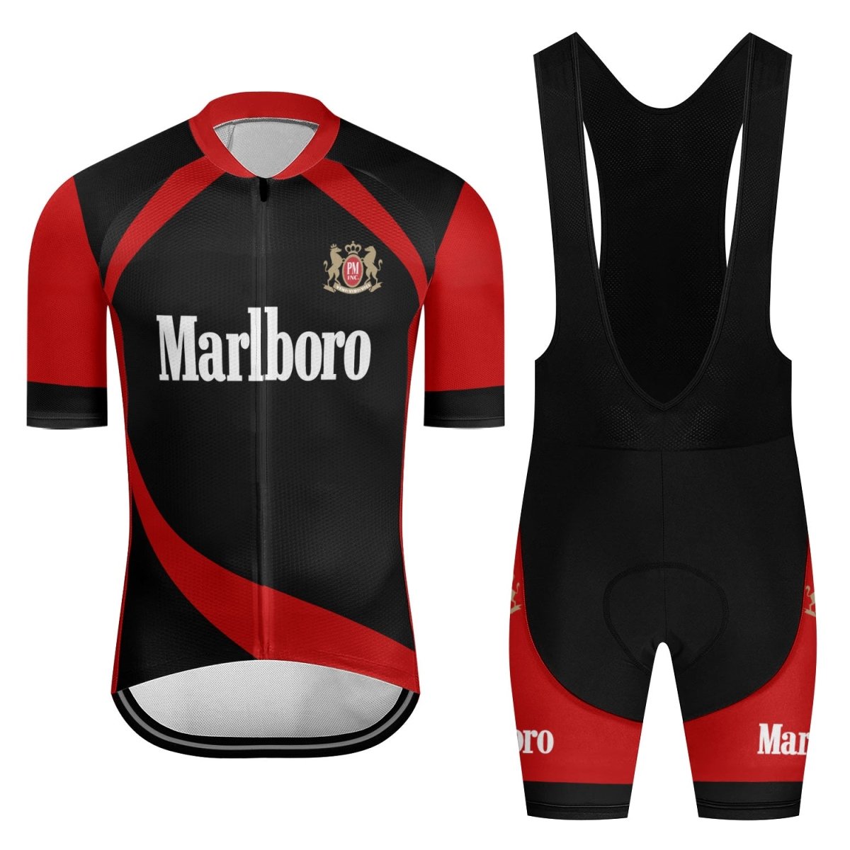 Marlboro 1924 Men's Cycling Jersey Set - Flexiquor.com