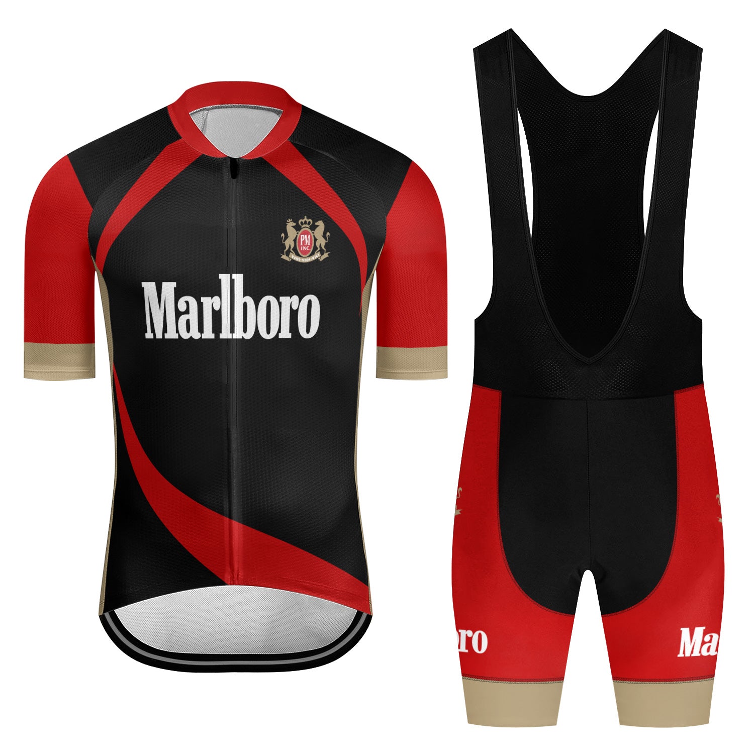 Marlboro 1924 Men's Cycling Jersey Set - Flexiquor.com