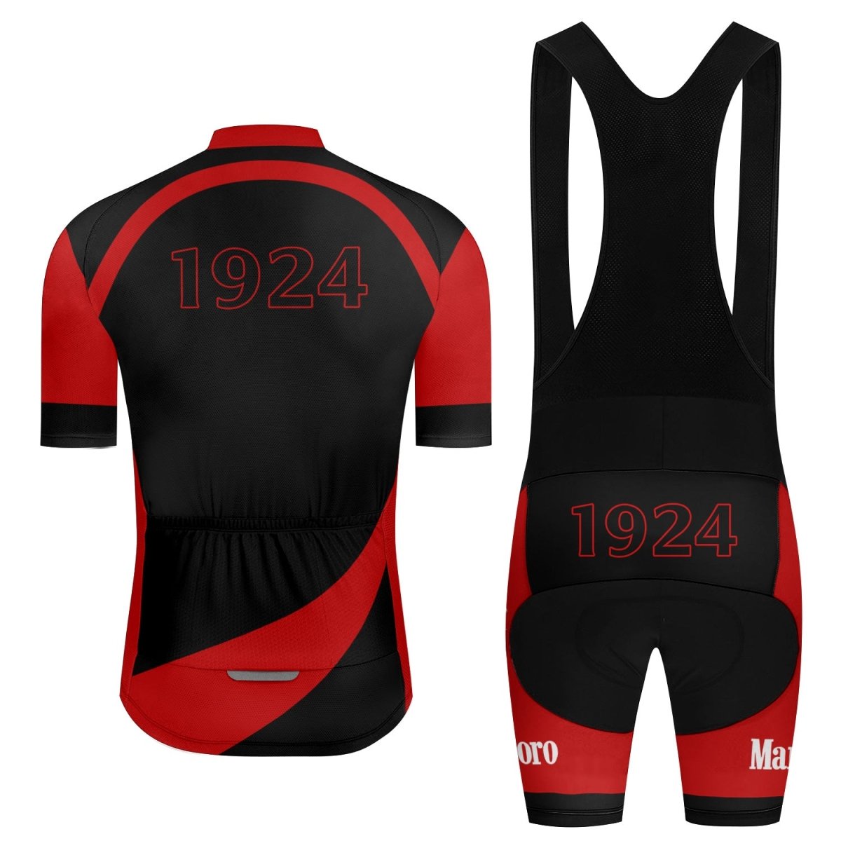 Marlboro 1924 Men's Cycling Jersey Set - Flexiquor.com