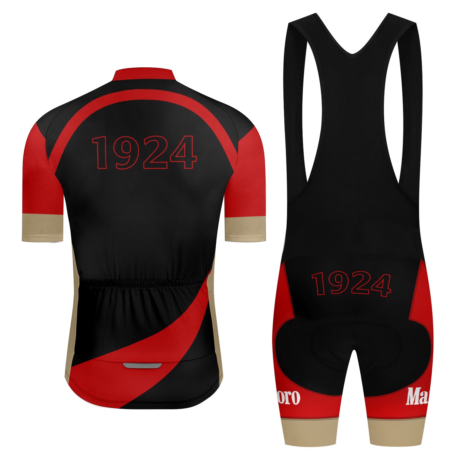 Marlboro 1924 Men's Cycling Jersey Set - Flexiquor.com