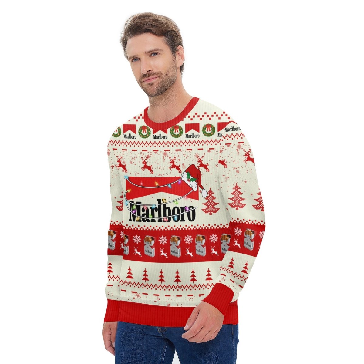 Marlboro Chrismas Ugly Sweater - Flexiquor.com