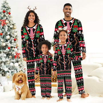 Marlboro Christmas Bigfoot Family Pajamas Set - Flexiquor.com